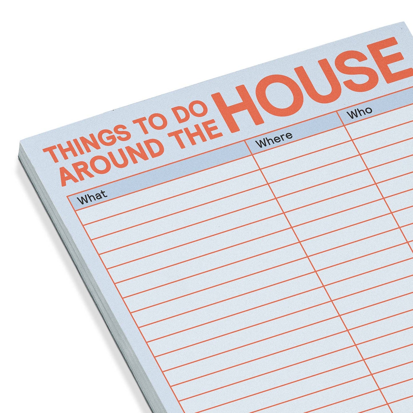 Things to Do Around the House Pad with Magnet