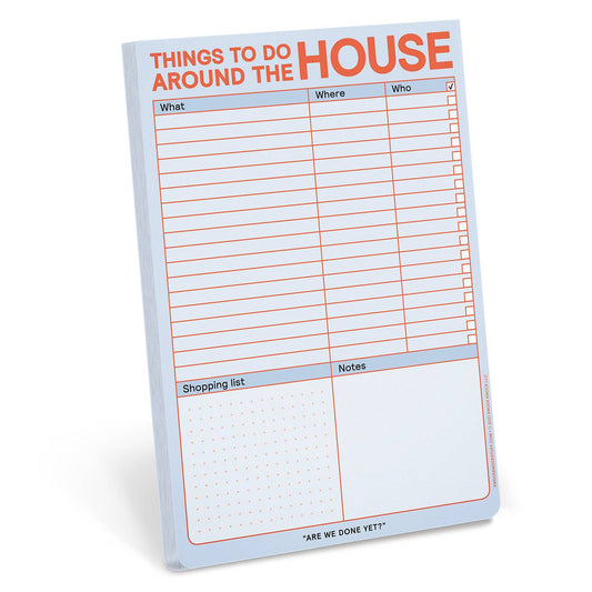 Things to Do Around the House Pad with Magnet