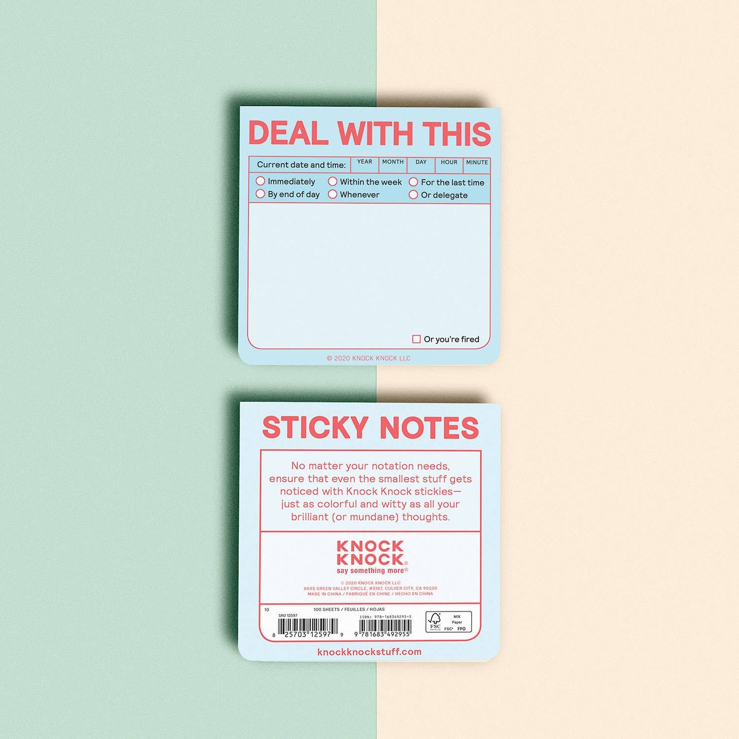 Deal with This Sticky Note